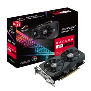 ASUS ROG Strix Radeon RX 560 16CU 4GB Gaming GDDR5 DP HDMI DVI AMD Graphics Card