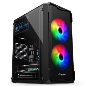 CHIPTRONEX Z810 Micro ATX Gaming Cabinet USB 3.0