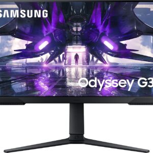 Samsung 24-Inch(60Cm) Fhd Odyssey G3 Gaming, 165 Hz, 1Ms Flat LED Monitor, 1920 X 1080 Pixels