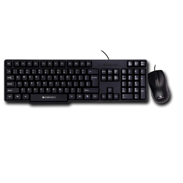 Zebronics Wired Keyboard and Mouse Combo