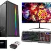 Gaming Pc Desktop Computer Full Set